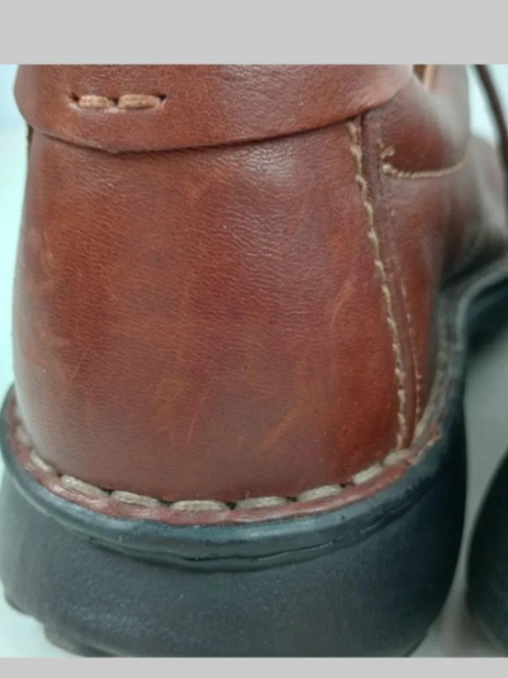 Clarks Nature II Mens 11M Brown Oxford Round Toe Lace up Leather‎ Dress Shoes